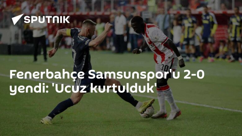 Fenerbahçe Samsunspor 2-0
