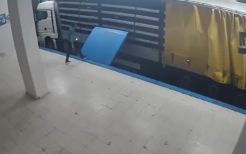 TIR'ın içinde