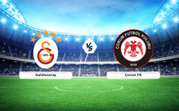 Galatasaray Çorum FK Maç