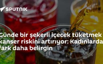 şekerli içecek