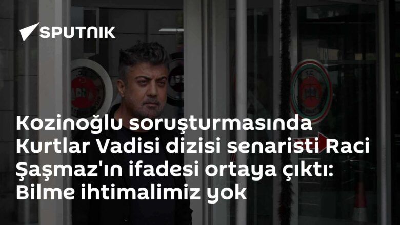Kozinoğlu soruşturması