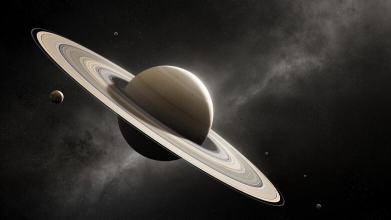 Saturn'ün güney kutbu bulut düzeni