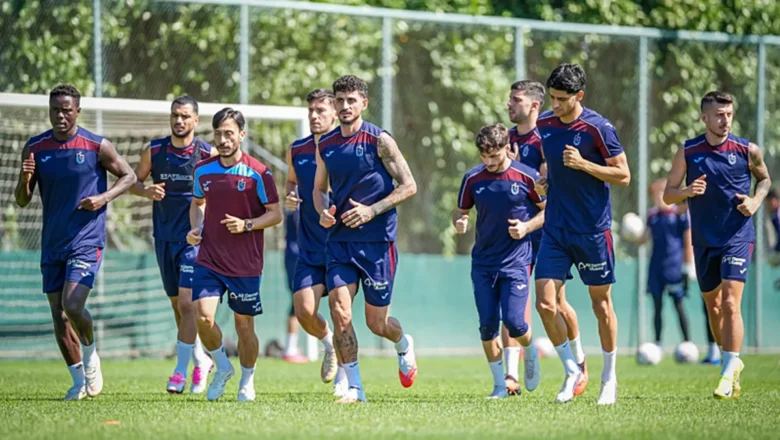 Trabzonspor antrenman