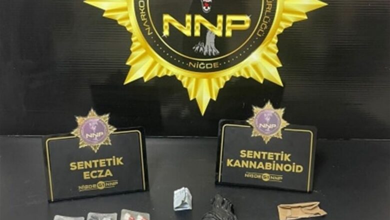 Niğde uyuşturucu operasyonu