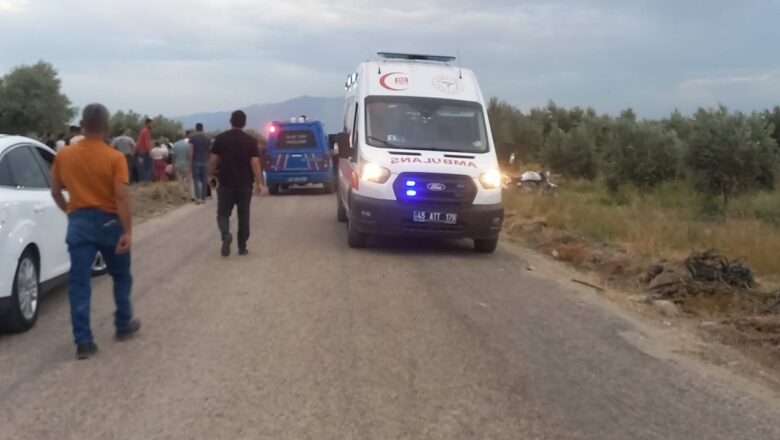 motosiklet kazası